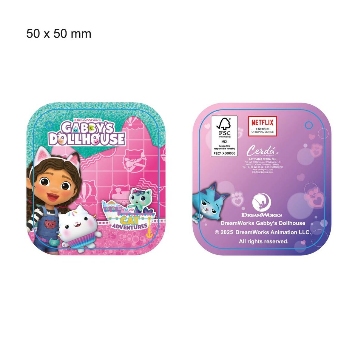 Gabby's Dollhouse Slippers Voor In Huis Gabby's Dollhouse Roze 24-25