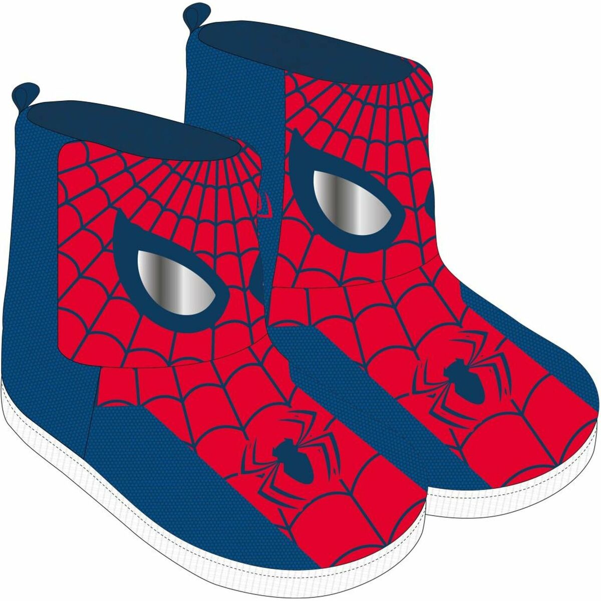 Spider-Man Slippers Voor In Huis Spider-Man Blauw 28-29
