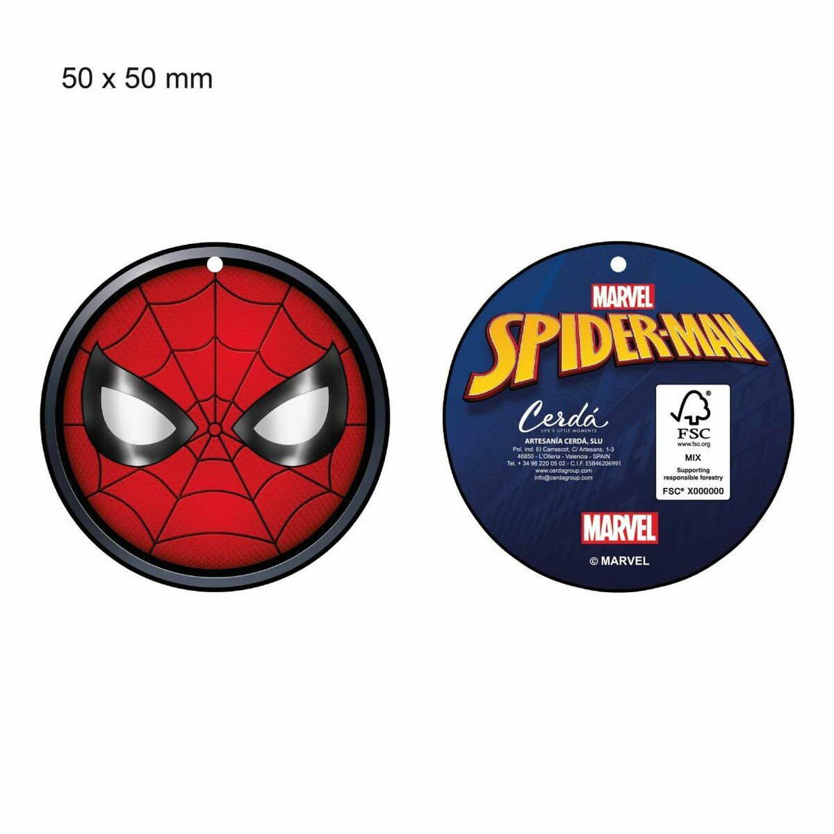 Spider-Man Slippers Voor In Huis Spider-Man Blauw 28-29