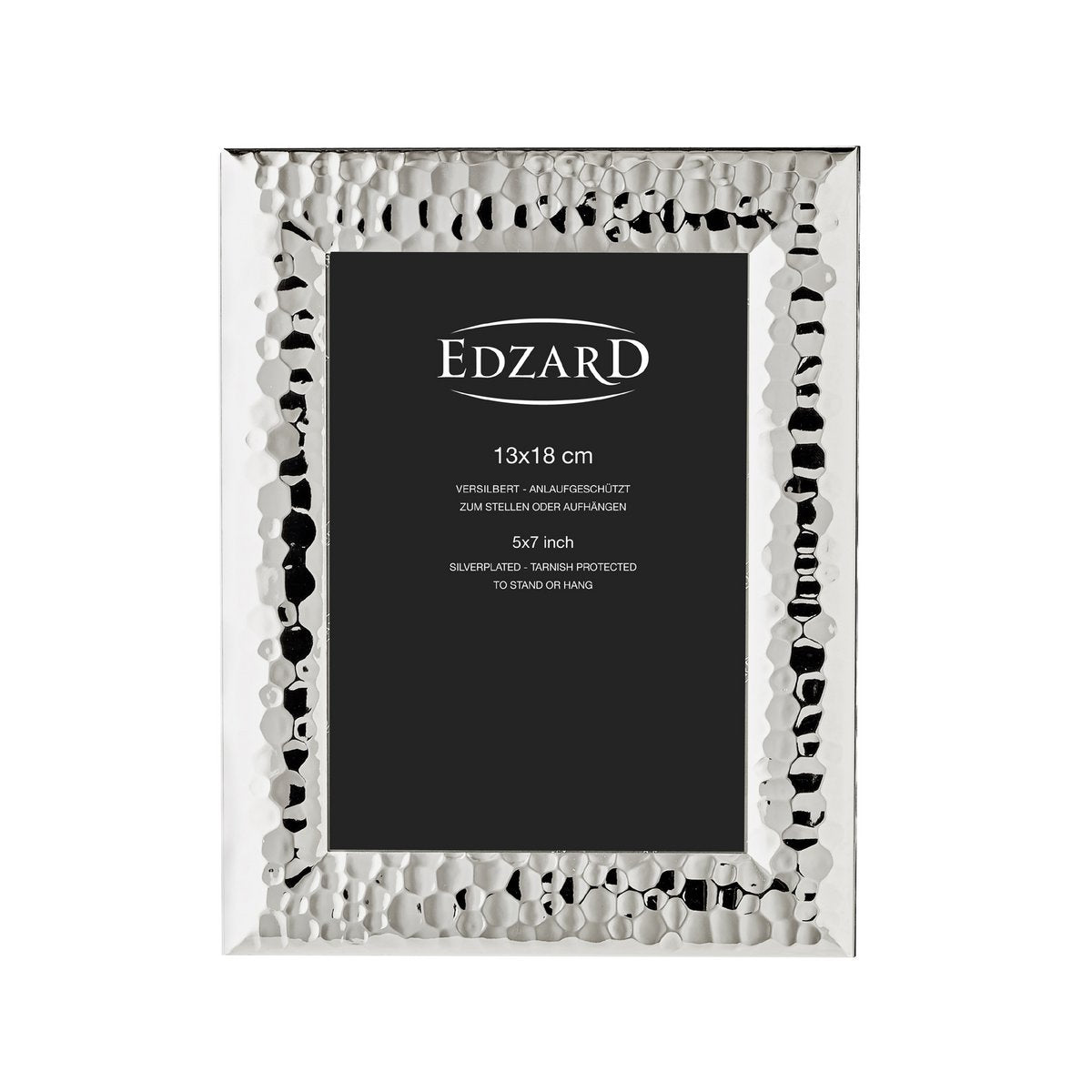 Fotolijst 10x15 cm verzilverd set van 2