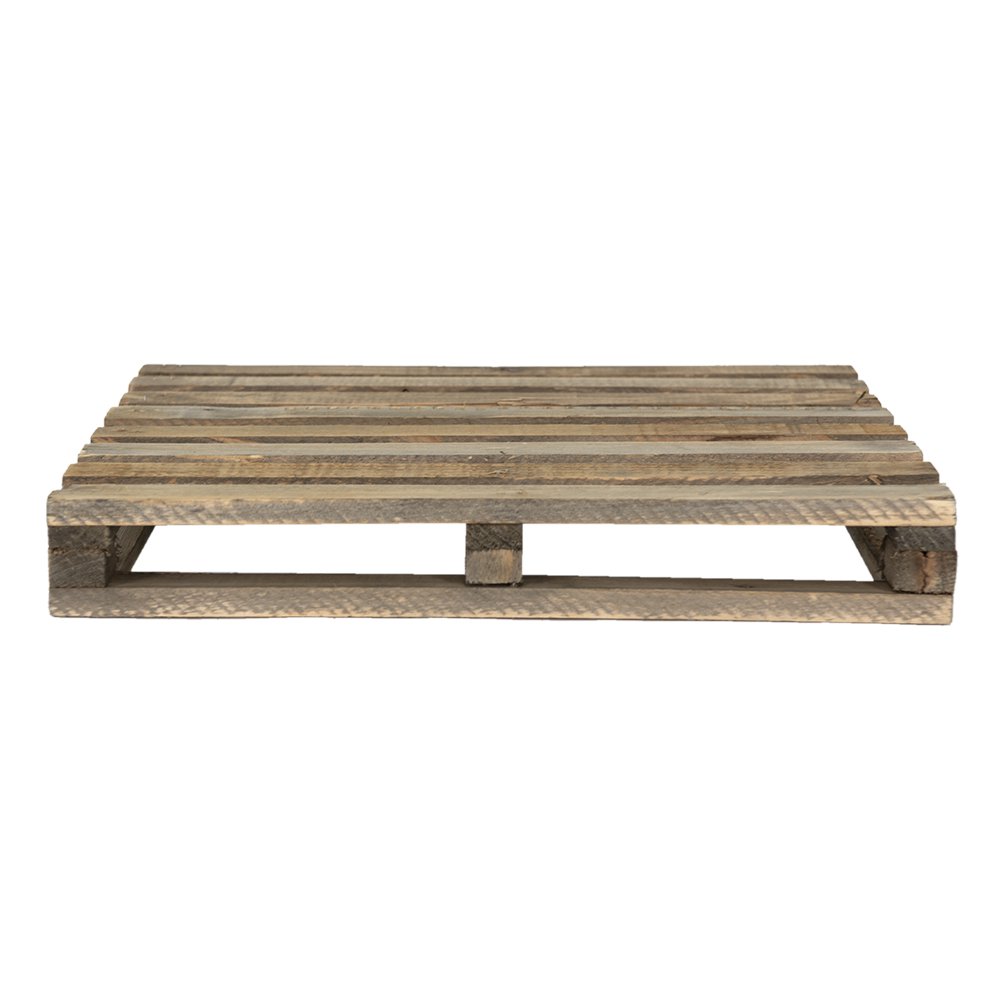 Plantenstandaard 40x32x5 cm bruin hout