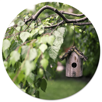 Muurcirkel vogelhuisje