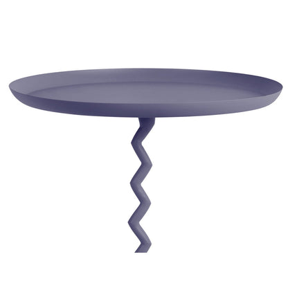 Bijzettafel Zig Zag blauw 44x52 cm ijzer