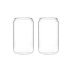 Waterglazen 2 stuks 380 ml glas transparant