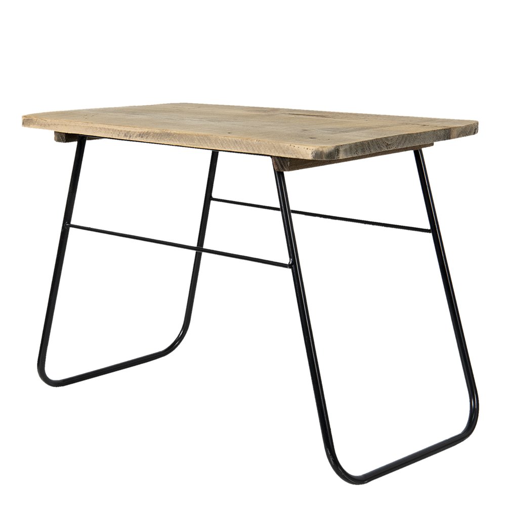 Plantenstandaard 46x26x33 cm hout metaal