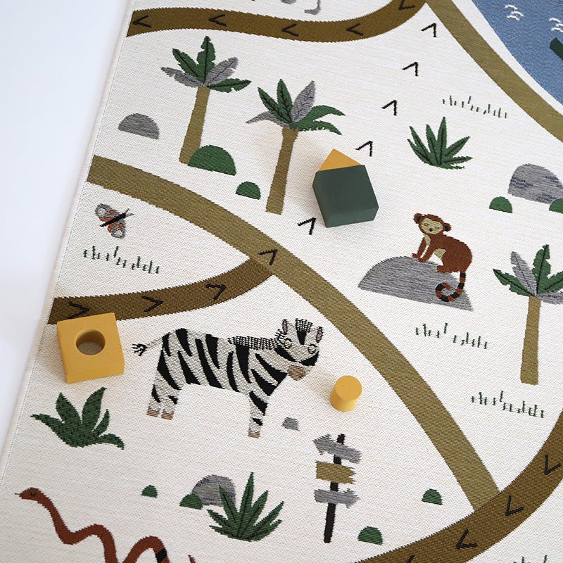 Speelkleed savanne 123x180 cm polyester