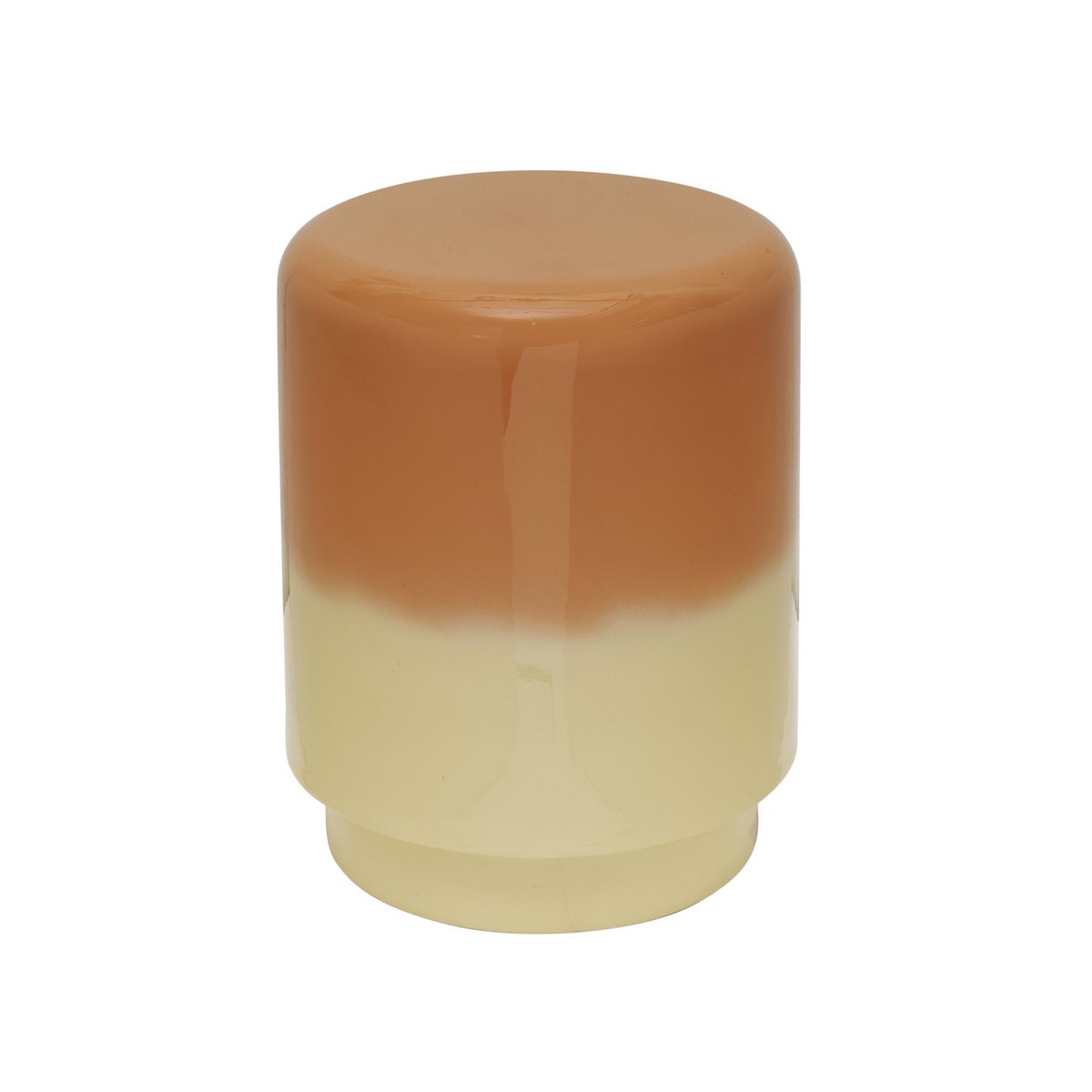 Kruk geel 35x45 cm ijzer