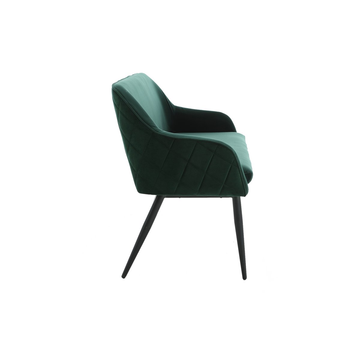 Eettafel 220x110 cm massief acaciahout met 6 stoelen
