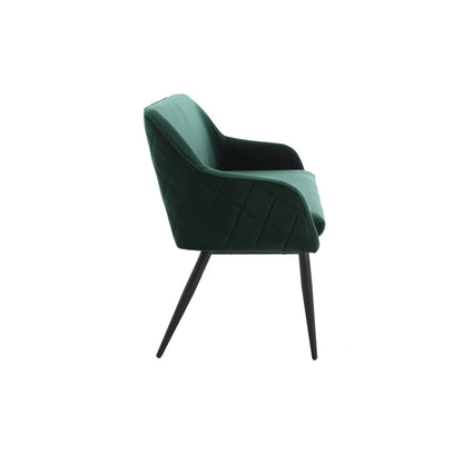 Eettafel 220x110 cm massief acaciahout met 6 stoelen