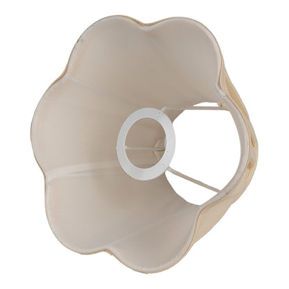 Lampenkap 20x13 cm beige katoen