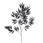 Miscellaneous Art Sheet Bamboo Spray Mat Black 98cm