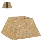 Kerstboomrok 50x50x30 cm goud glitter