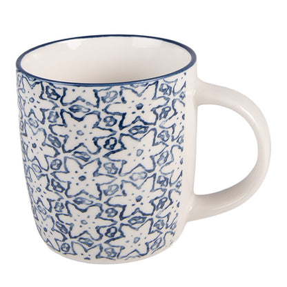 Mug Set of 4 300 ml White Porcelain