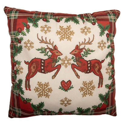 Kussenhoes 45x45 cm Beige Polyester