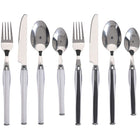 Excellent Houseware Cutlery Set 24-Pc - Stainless Steel - White Or Black