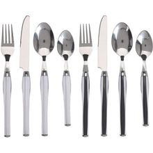 Excellent Houseware Bestekset 24-Dlg - Rvs - Wit Of Zwart