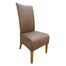 Dining Chair Sidney Upholstered Leather Look Elegant