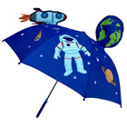 Kinderparaplu 3D ruimte blauw Ø73 cm
