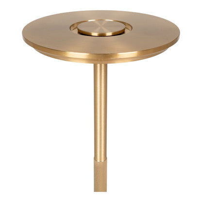 Lyneham LED-tafellamp - Messing, aluminium, 28,5 cm