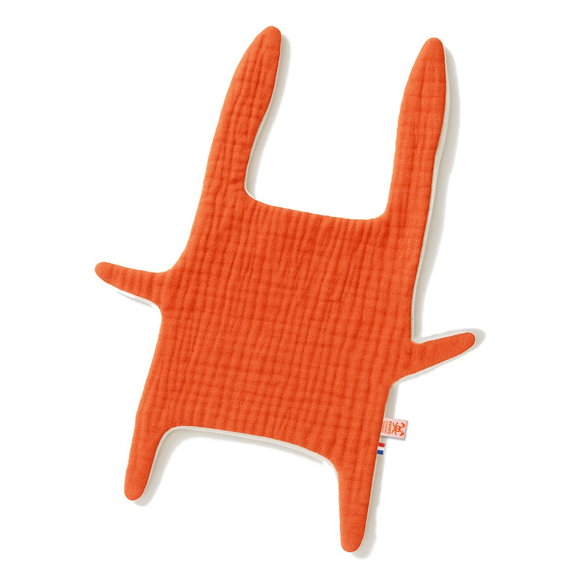 Knuffeldoek aardbei biologisch katoen