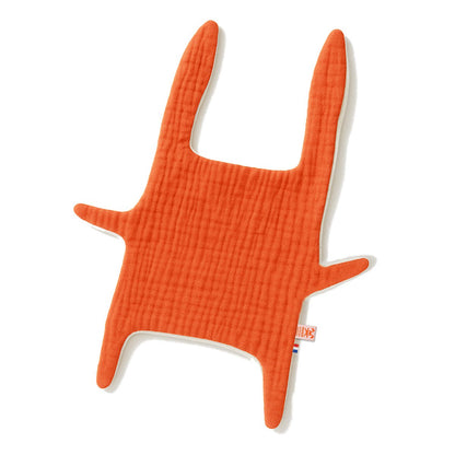 Knuffeldoek aardbei biologisch katoen