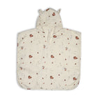 Kinderponcho creme eenhoorn 1-2 jaar