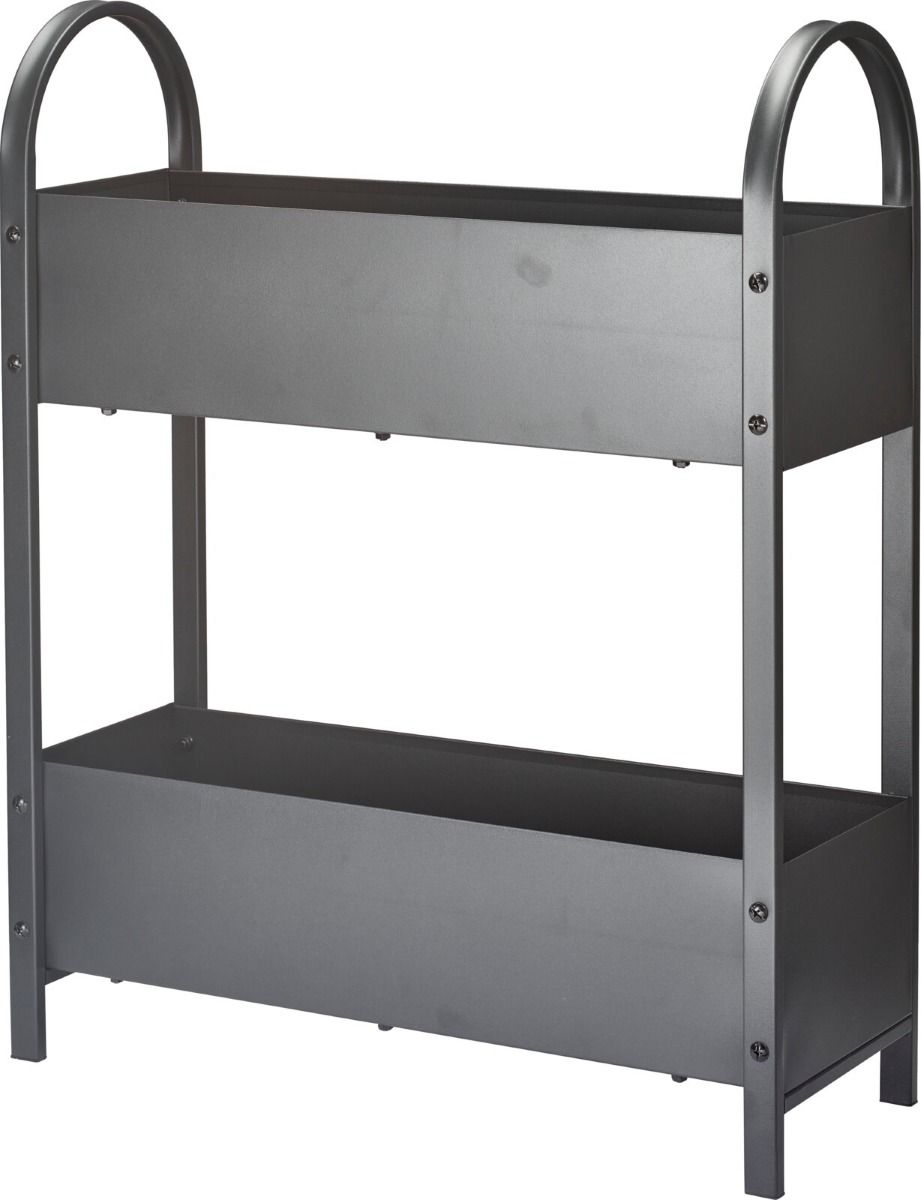 Plantenrek - Metaal - 2 Lagen - 60 X 22 X 75 Cm