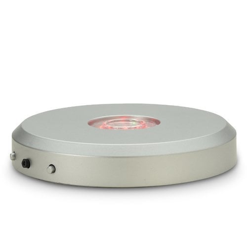 LED BASE Round, 93220, 11.5 cm, 15 LEDs, silver