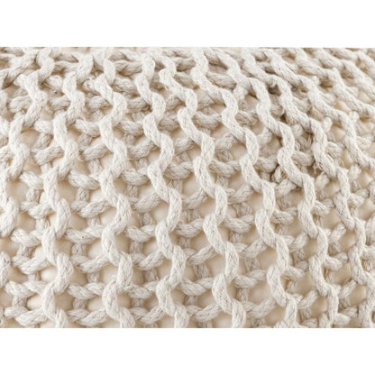 Pouf buiten Ø55x37 cm gerecycled plastic