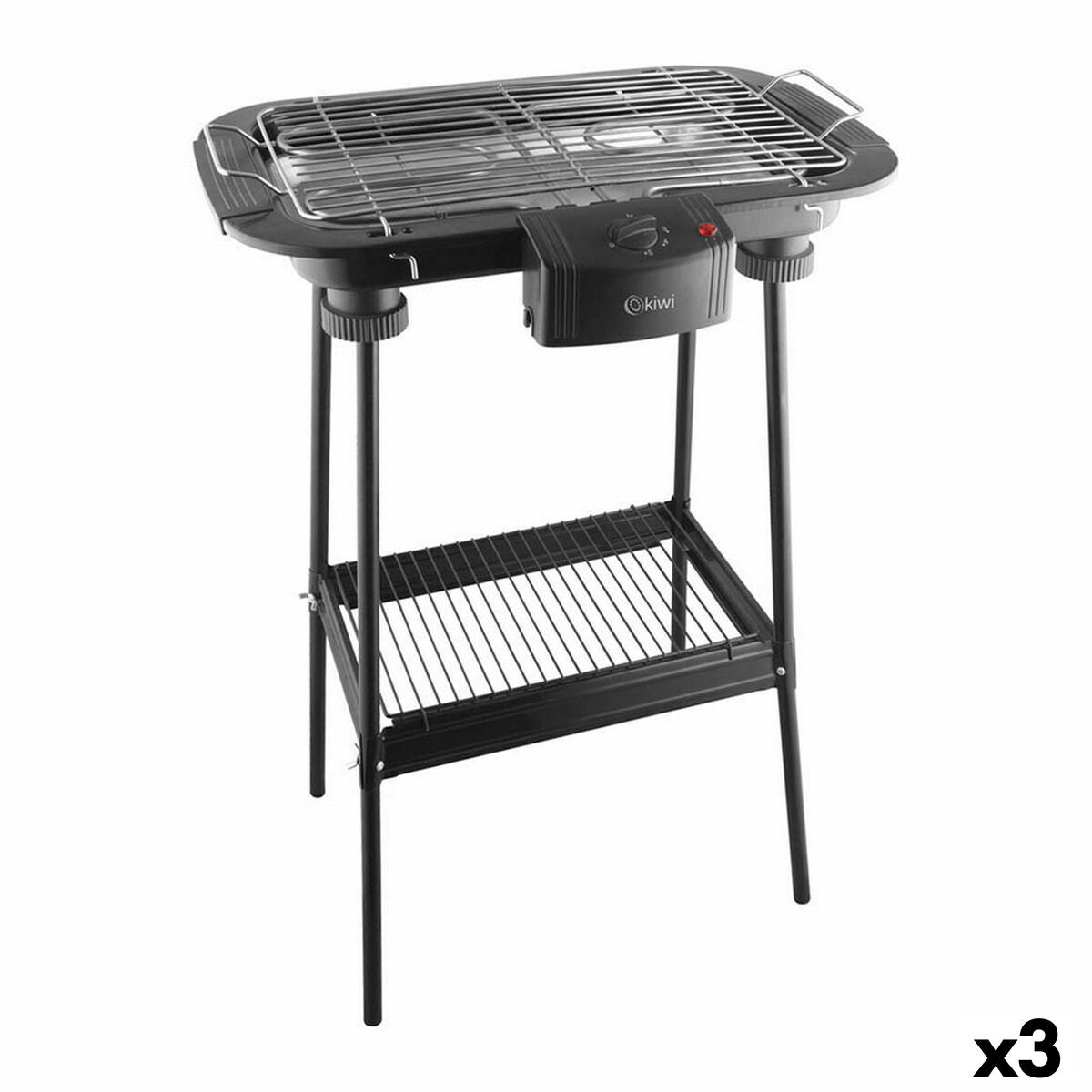 Kiwi Elektrische Barbecue Kiwi 2000 W 3 Stuks