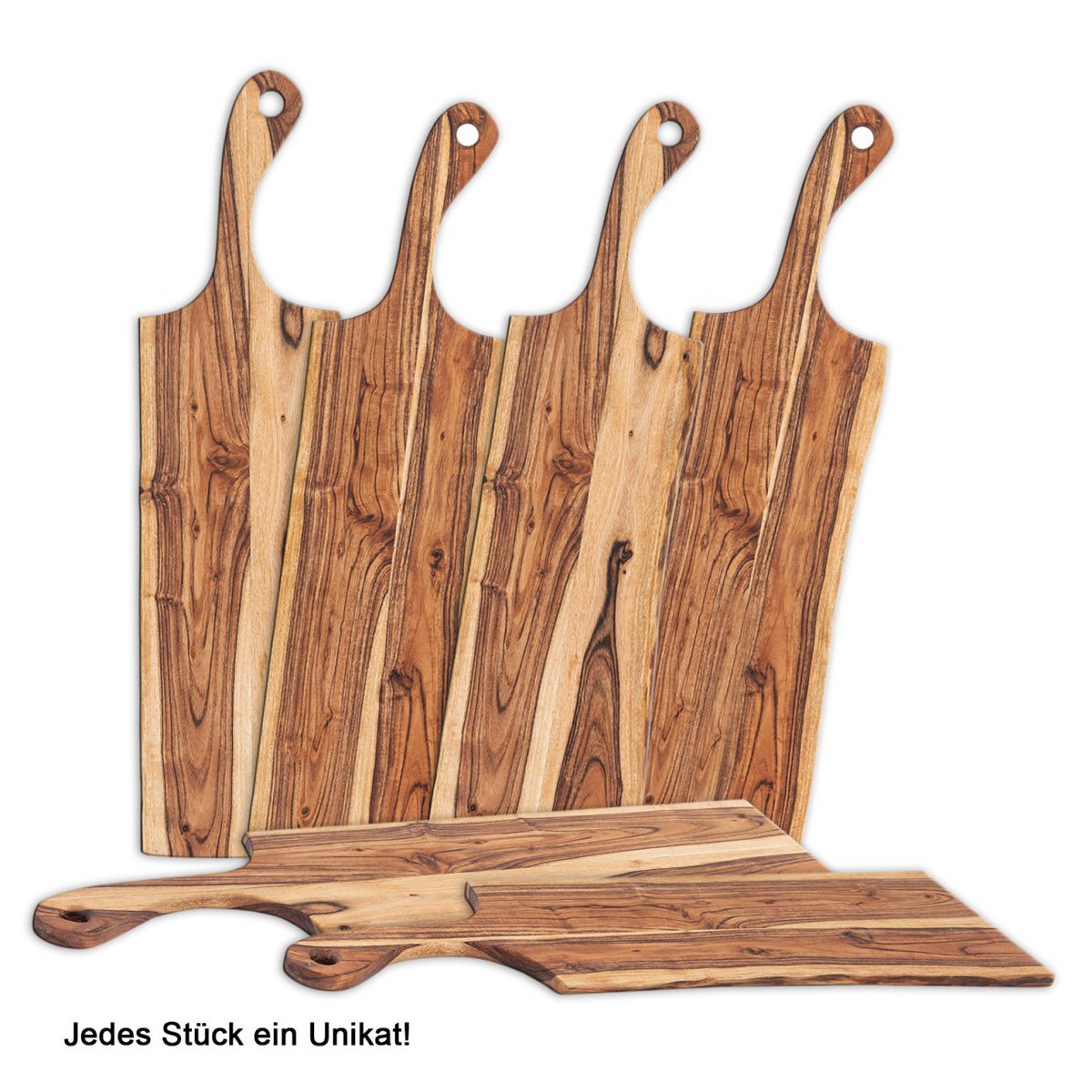 Servingbord Houten Bord Odin 70x20cm Acacia Massief Set