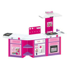 Speelkeuken roze 100x145x65 cm met geluid