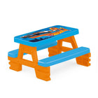 Picknicktafel kinderen blauw oranje