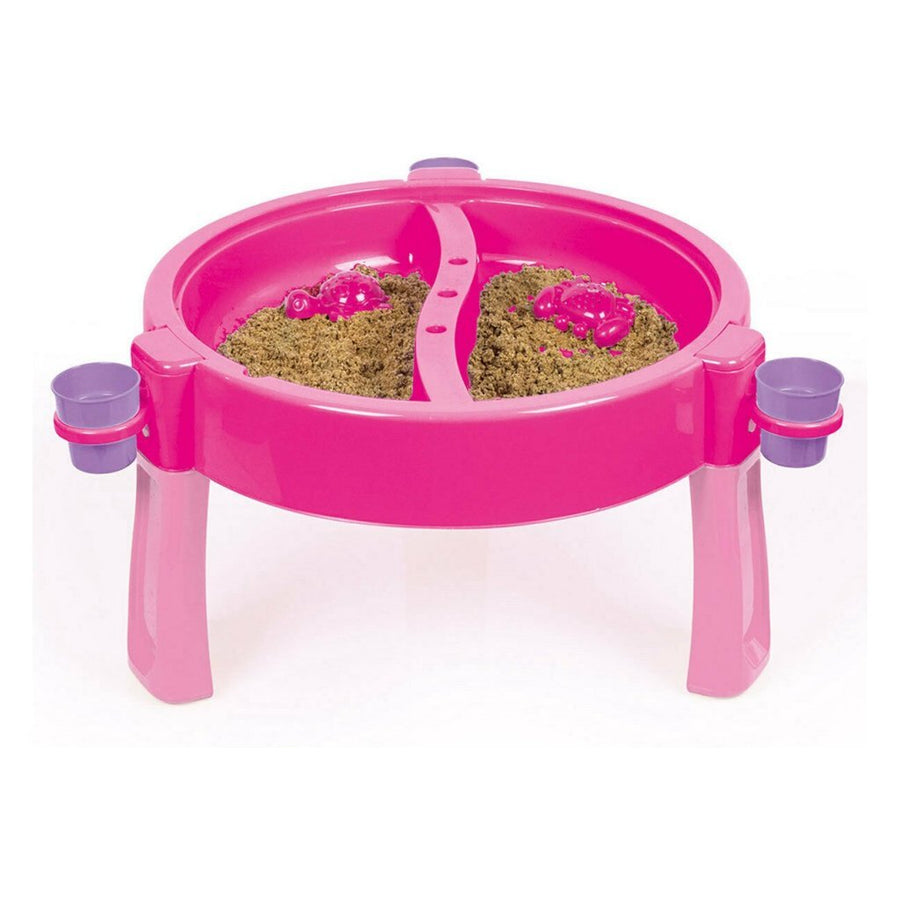 Dolu 2-In-1 Watertafel &Amp; Zandtafel Met Accessoires Roze 98X98X77Cm