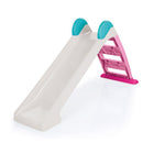 Waterglijbaan 72x133x45 cm wit roze blauw