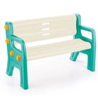 Dolu Bench 109.5X50X67 Cm Green/White/Yellow