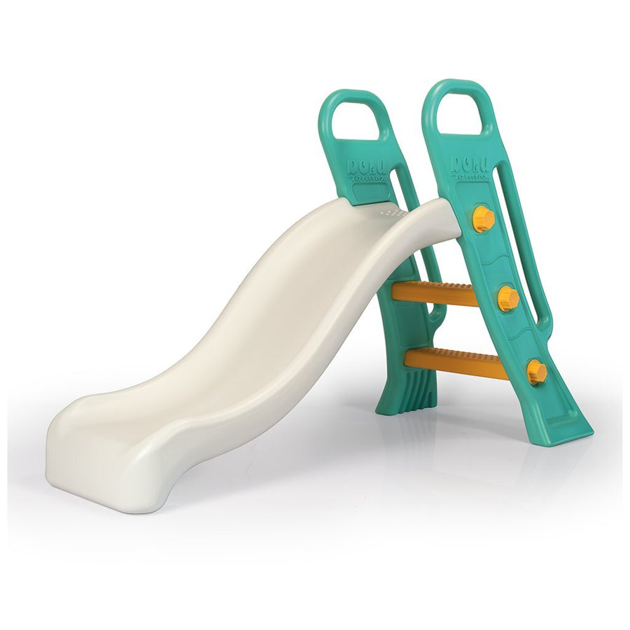 Dolu Junior Glijbaan 60.5X135X90 Cm Wit/Groen