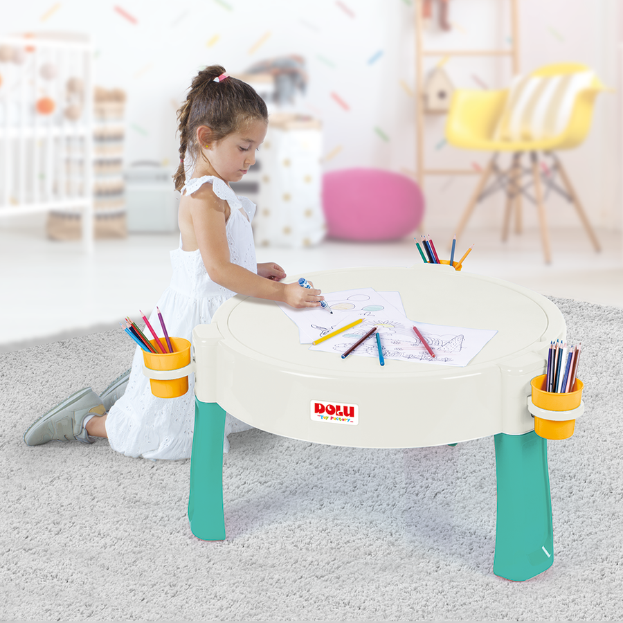 Dolu 2-In-1 Watertafel &Amp; Zandtafel Waterbaan Buiten &Amp; Binnen