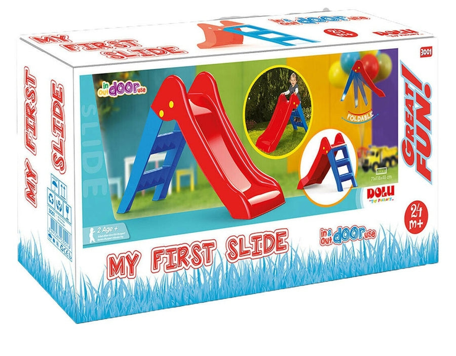 Dolu Glijbaan 70X111X47Cm Blauw/Rood