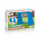 Voetbaldoel 100x75x55 cm blauw