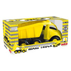 Dolu kiepwagen geel/zwart 71x31x31 cm
