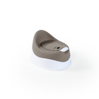 Leerpotje kind 18m+ kunststof Stone Gray