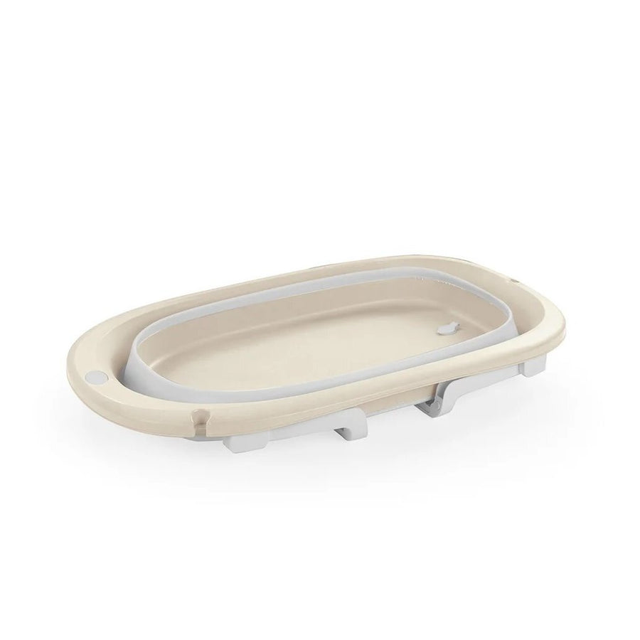 Dolu Baby Opvouwbaar Badje 75.5X46.5X20.5 Cm Beige/Wit