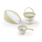 Baby bad set inklapbaar eco groen
