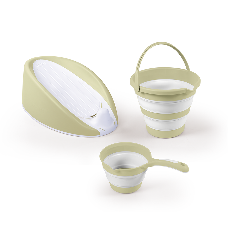 Dolu Baby Bad Set Eco Groen