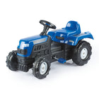 Speeltractor Dolu blauw zwart 84,5x43x37,5 cm