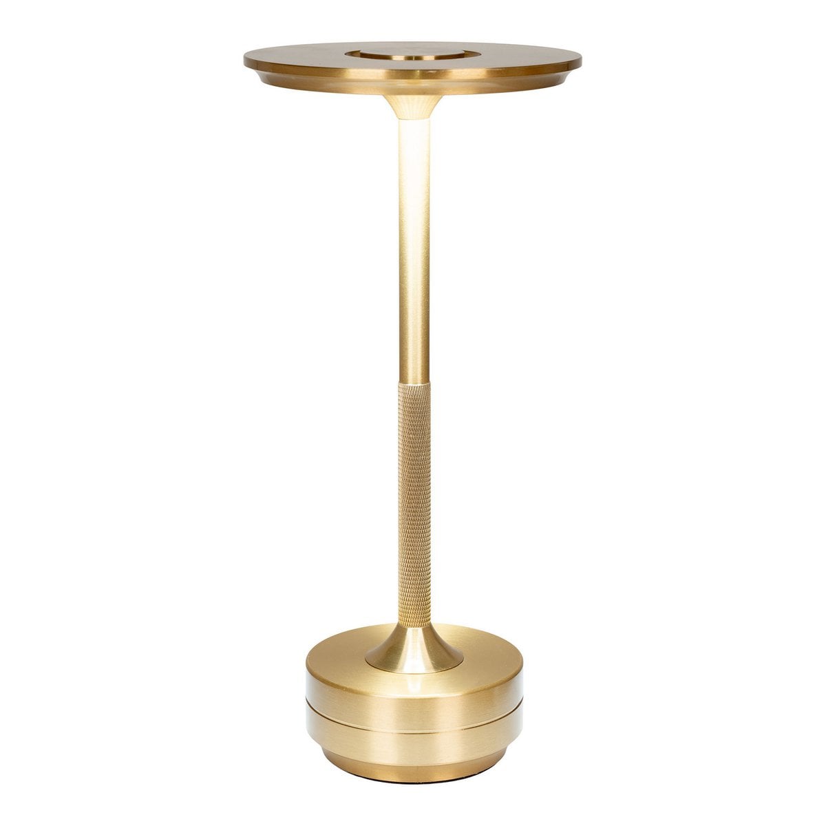 Lyneham LED-tafellamp - Messing, aluminium, 28,5 cm