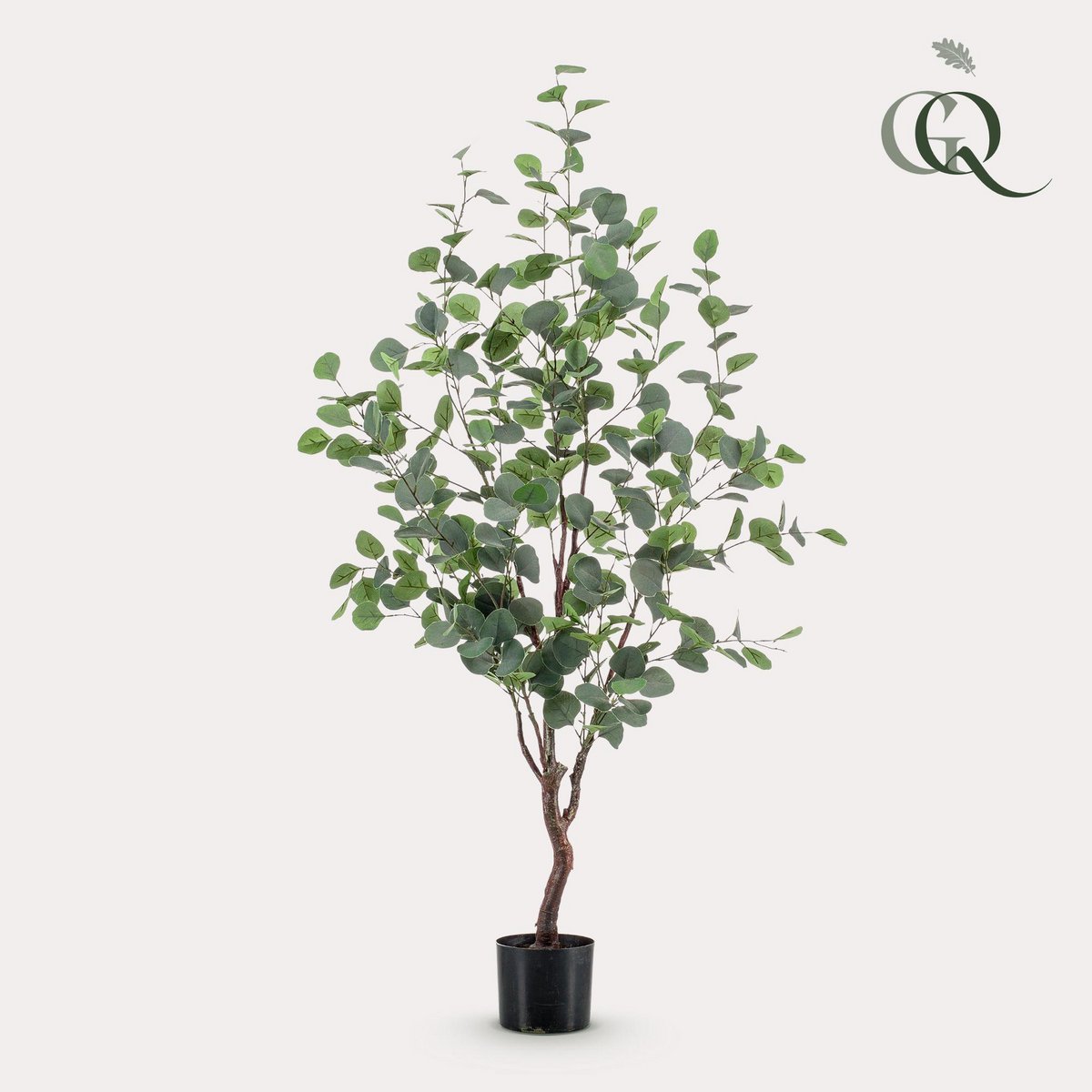 Kunstplant Eucalyptus 120 cm groen zilver