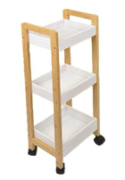 Ceruzo Storage Trolley - Mobile Kitchen Rack - 3 Tiers