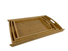 Ceruzo Trays - Set of 3 Serving Trays - Bamboo
